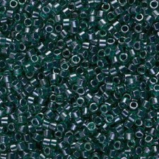 Miyuki delica Beads 11/0 - Lined emerald luster DB-275